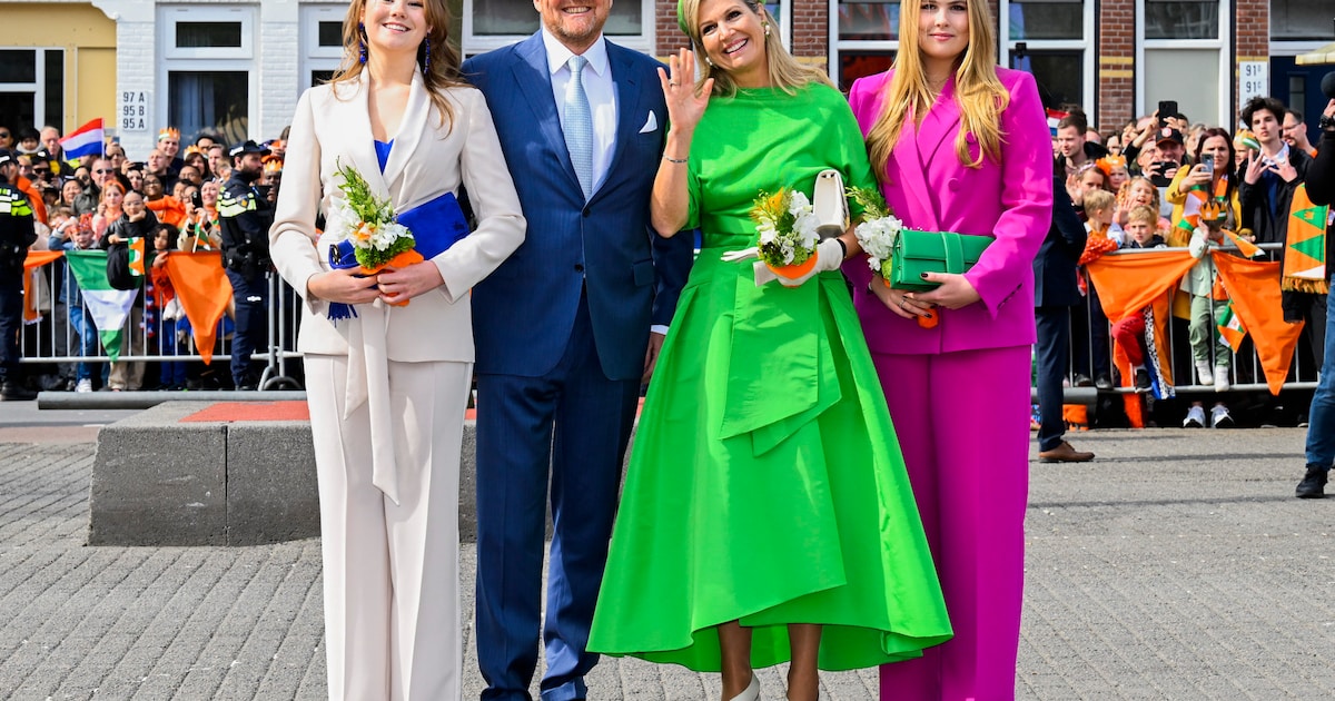 Jurk best sale koningin maxima