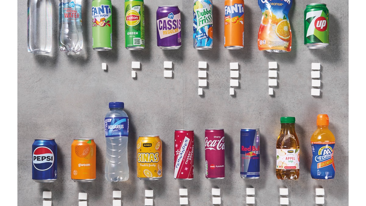 hoeveel suiker zit er in redbull