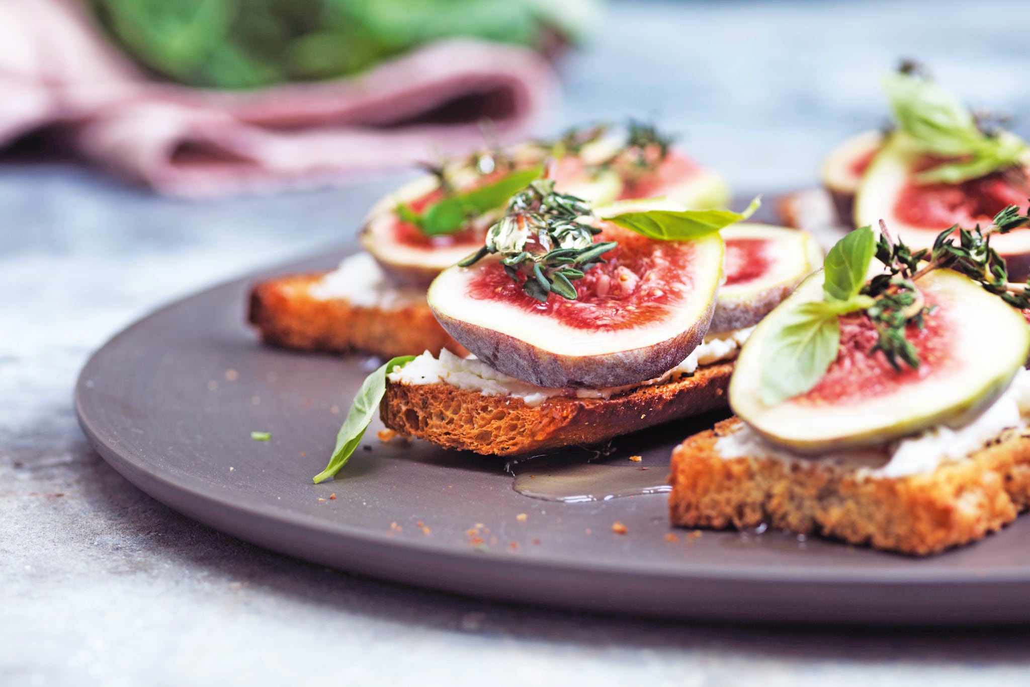 Recept: bruschette met vijgen en geitenkaas