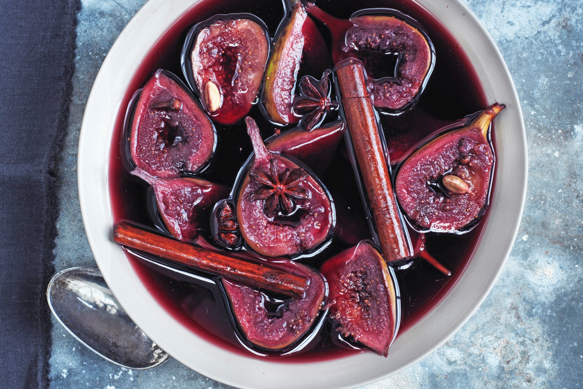 Recept: Vijgen in rode wijn