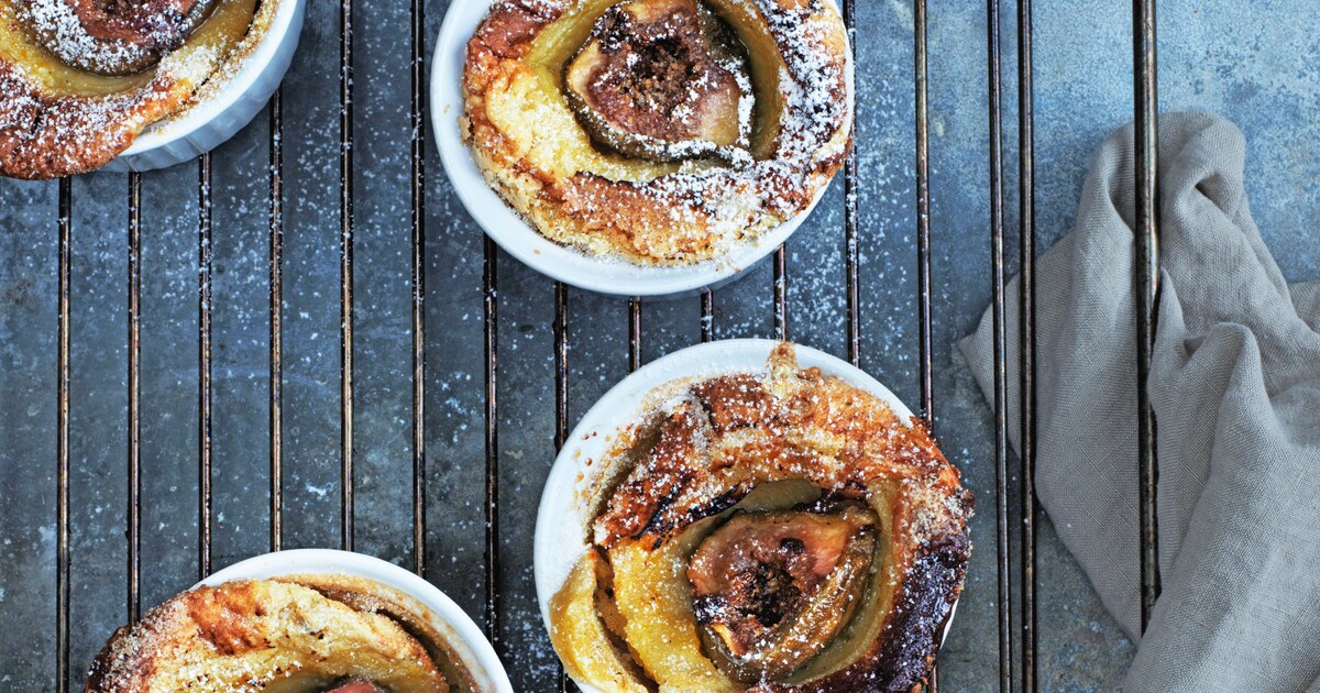 Ruim op tijd voor kerst: verdronken vijgenclafoutis
