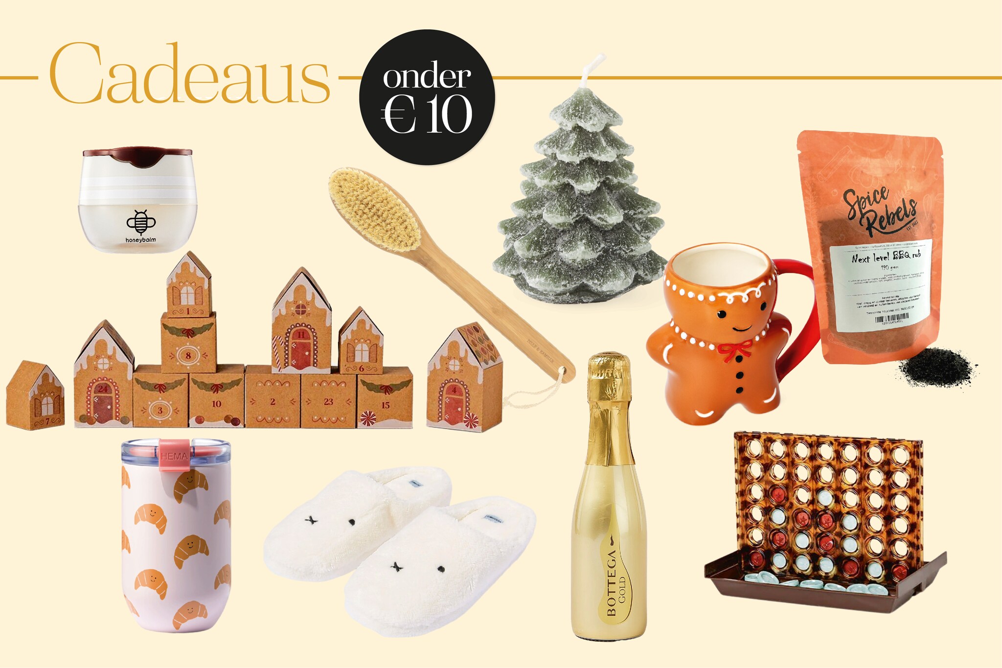 December voorpret: de leukste cadeaus voor de feestdagen onder de 10 euro