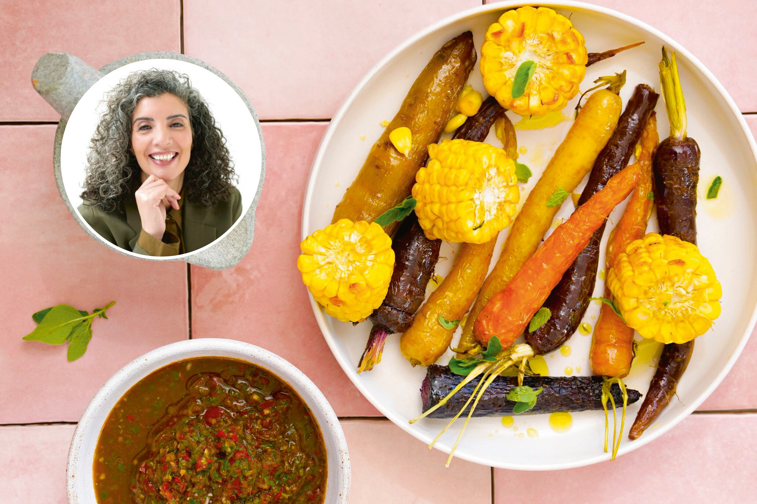 Geroosterde groenten met chimichurri-saus van Nadia | Margriet